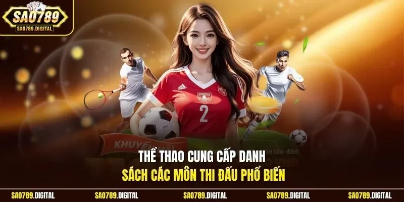 Thể thao Sao789 cung cấp nhiều trận hấp dẫn